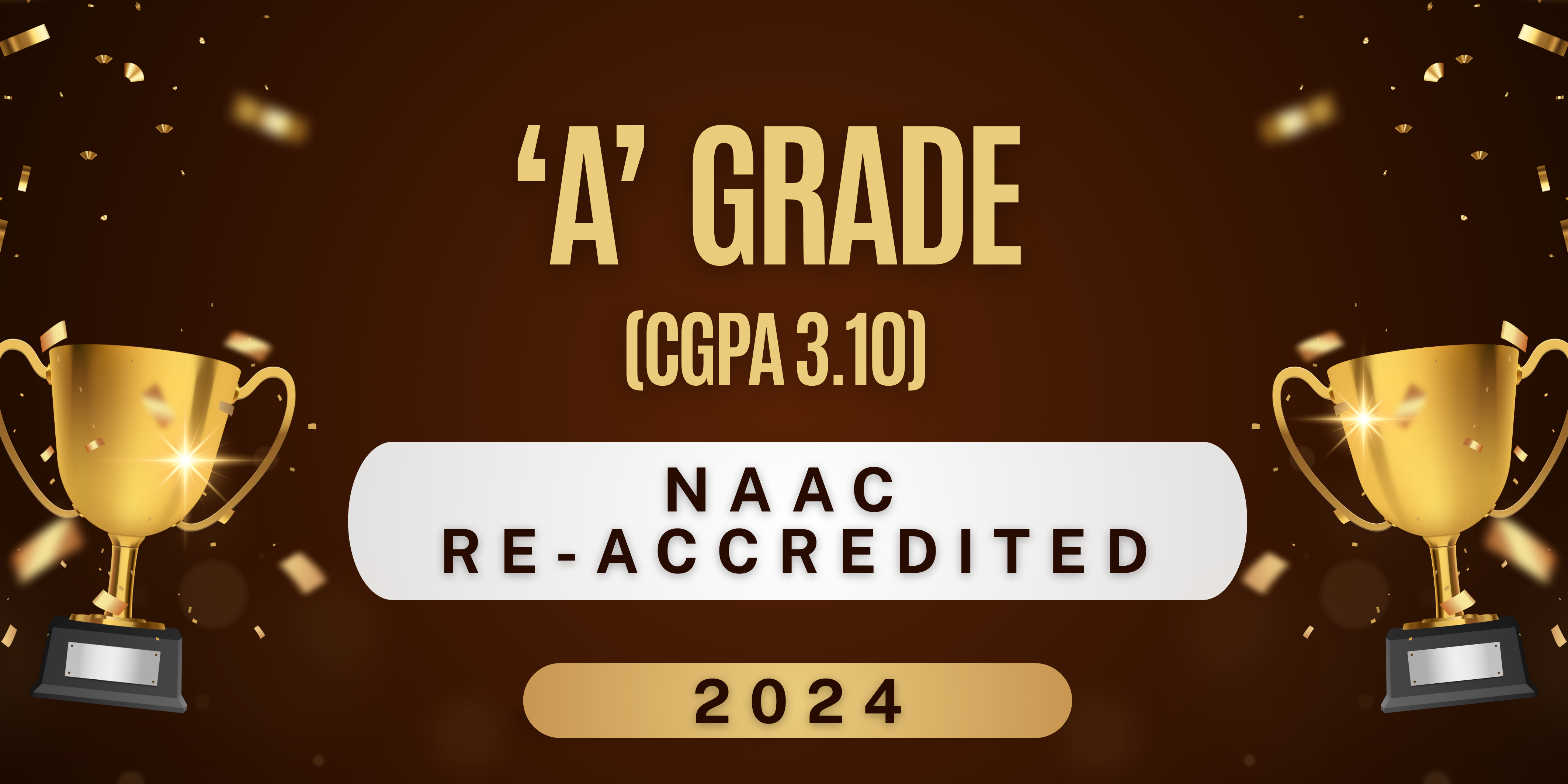 NAAC Re-accredited 'A'Grade